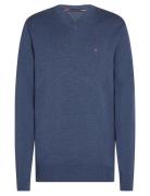 Essential Cotton V Neck Navy Tommy Hilfiger