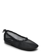 Gill Mesh Black Ballet Flats Black ALOHAS