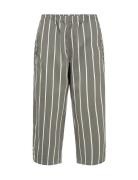 Sc-Akila Stripe Khaki Soyaconcept