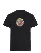 Guzman Dining Dot T-Shirt Black Santa Cruz