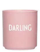 Favourite Cups - Danish Words Pink Design Letters