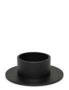 Candleholder -The Circle Black Kunstindustrien