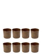 Cup Merci N°9 Set/8 Brown Serax