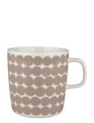 Oiva/Räsymatto Mug 4 Dl Beige Marimekko Home