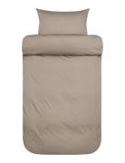 Harmoni St Washed Sateen Bed Set Beige Høie Of Scandinavia