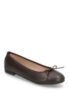 Biamadison Ballerina Smooth Leather Brown Bianco