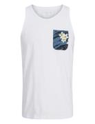 Jjhawaii Pocket Tanktop Sl White Jack & J S