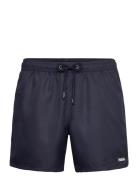 Navy Shorties Black Pockies