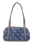 Cerelia Shoulder Satchel Blue GUESS