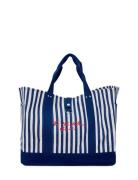Herringb Beach Bag Blue Lexington Clothing