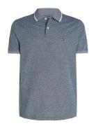 Cotton Linen Pique Reg Polo Navy Tommy Hilfiger