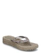 Flip Flop On Platform Sole Patterned Ilse Jacobsen