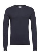 Ecovero L/S O-Neck Knitecovero L/S O-Neck Knit Navy Lindbergh