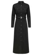 Onlmyth Life Belt Dnm Maxi Dress Pim527 Black ONLY