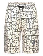 Fleece Bermuda Shorts Beige Boboli