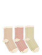 Lydia Socks 3-Pack Patterned Mp Denmark
