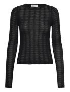 Wool Lace Top Black House Of Dagmar