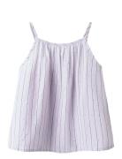 Nkfjianna Strap Top Purple Name It