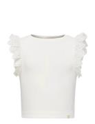 Kmgdrea Liife S/L Detail-Top Jrs White Kids Only