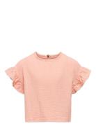 Kogthyra Life S/S Capsleeve Top Wvn  Kids Only