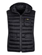 B.intousten Hood Gilet Black Barbour