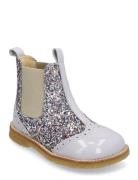 Booties - Flat - With Elastic Purple ANGULUS