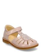 Sandals - Flat - Closed Toe Pink ANGULUS