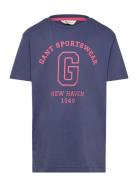 Gant Sportswear Arch T-Shirt Navy GANT