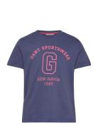 Gant Sportswear Arch T-Shirt Blue GANT