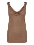 Didem Knitted Singlet Brown Twist & Tango