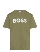Short Sleeves Tee-Shirt Green BOSS