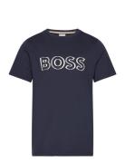 Short Sleeves Tee-Shirt Navy BOSS