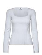 Corinne Knitted Top Blue Twist & Tango
