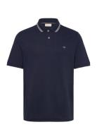 Tipping Collar Ss Polo Navy GANT