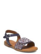 Sandals - Flat - Open Toe - Op Purple ANGULUS