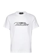 Cotton Jersey Frode Paradise Tee White Mads Nørgaard