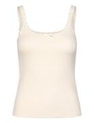 Singlet Pointelle Lace Cream Hunkemöller
