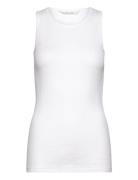 Alberte Cotton Top Drop Needle Gots White Gai+Lisva