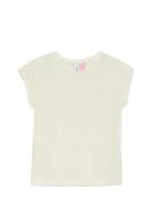 Vmava Plain Ss Top Ga Jrs Girl Noos Cream Vero Moda Girl