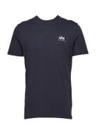 Basic T-Shirt Sl Navy Alpha Industries