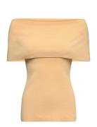 Beatriz Knitted Top Yellow Twist & Tango