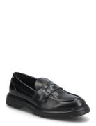 Biagil Penny Loafer Coin Polido Black Bianco