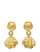 Conca Earrings Gold Maanesten