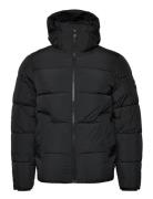 Crinkle Nylon Quilt Jacket Black Calvin Klein