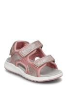 Anchor Glitter Sandal 3V Pink Viking