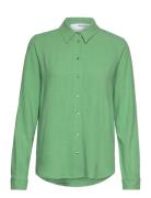 Slfviva Ls Sun Shirt Noos Green Selected