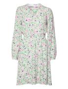 Slfmalida Ls Short Dress B Green Selected
