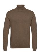 Slhberg Roll Neck Noos Brown Selected