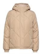 Slfmonika Puffer Jacket Beige Selected