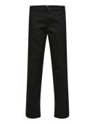 Slh196-Straight New Miles Flex Pant Noos Black Selected
